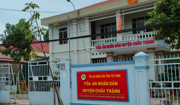 Mẫu đơn khởi kiện tại tòa án nhân dân huyện Châu Thành, Tỉnh Sóc Trăng mới nhất năm 2024