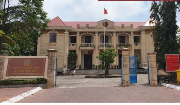 ĐỊA CHỈ TÒA ÁN NHÂN DÂN HUYỆN CÔN ĐẢO, TỈNH BÀ RỊA VŨNG TÀU
