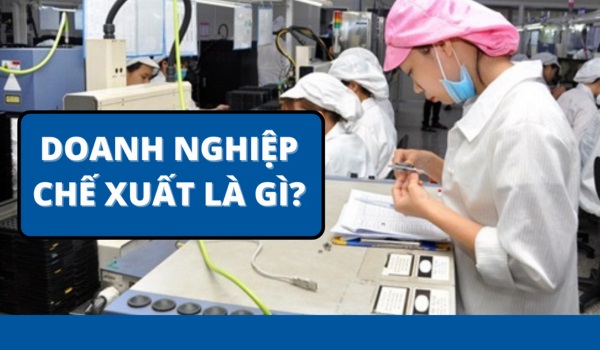 THỦ TỤC, ĐIỀU KIỆN THÀNH LẬP DOANH NGHIỆP CHẾ XUẤT MỚI NHẤT NĂM 2024