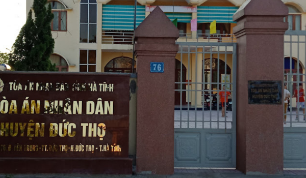 Mẫu đơn khởi kiện tại tòa án nhân dân huyện Đức Thọ Tỉnh Hà Tĩnh mới nhất năm 2024
