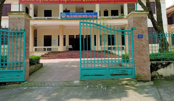 Mẫu đơn khởi kiện tại tòa án nhân dân huyện Lâm Thao Tỉnh Phú Thọ mới nhất năm 2024