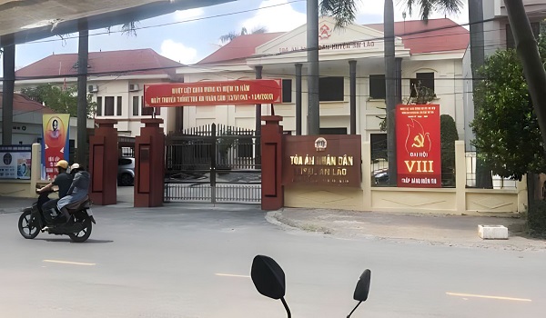 Mẫu đơn khởi kiện tại tòa án nhân dân huyện An Lão, Tỉnh Bình Định mới nhất năm 2024
