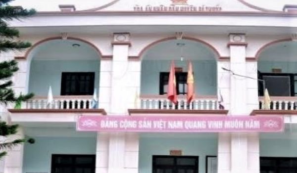 Mẫu đơn khởi kiện tại tòa án nhân dân huyện Bá Thước Tỉnh Thanh Hóa mới nhất năm 2024