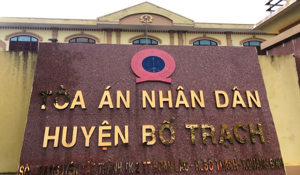 Mẫu đơn khởi kiện tại tòa án nhân dân huyện Bố Trạch Tỉnh Quảng Bình mới nhất năm 2024