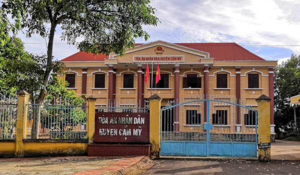Mẫu đơn khởi kiện tại tòa án nhân dân huyện Cẩm Mỹ Tỉnh Đồng Nai mới nhất năm 2024