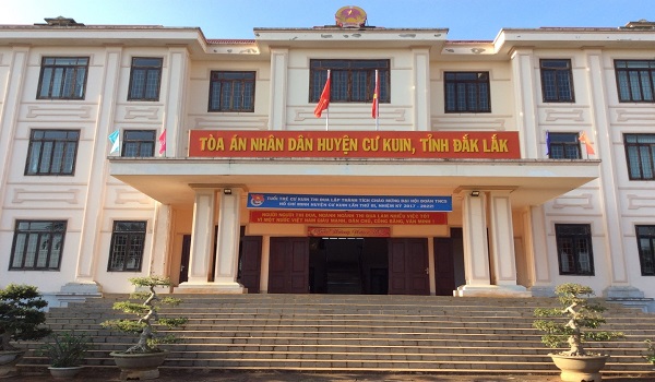ĐỊA CHỈ TÒA ÁN NHÂN DÂN  HUYỆN CƯ KUIN TỈNH ĐẮK LẮK