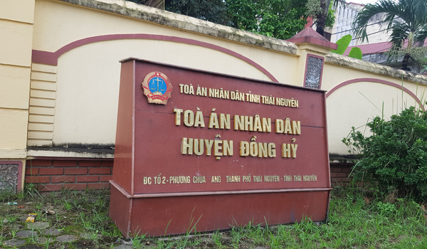 Mẫu đơn khởi kiện tại tòa án nhân dân huyện Đồng Hỷ Tỉnh Thái Nguyên  mới nhất năm 2024