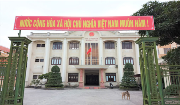 Mẫu đơn khởi kiện tại tòa án nhân dân huyện Hải Hậu Tỉnh Nam Định mới nhất năm 2024