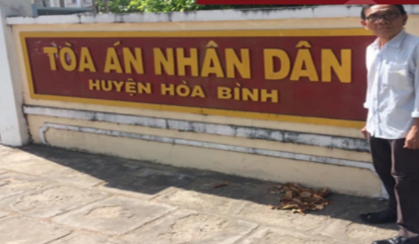 Mẫu đơn khởi kiện tại tòa án nhân dân huyện Hòa Bình, thành phố Bạc Liêu