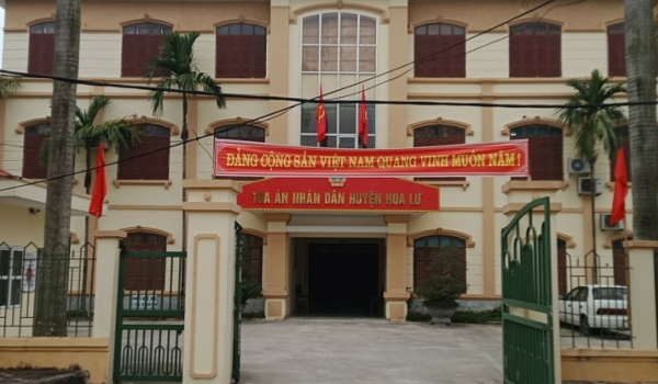 Mẫu đơn khởi kiện tại tòa án nhân dân huyện Hoa Lư Tỉnh Ninh Bình mới nhất năm 2024