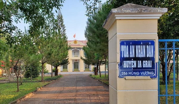Mẫu đơn khởi kiện tại tòa án nhân dân huyện Ia Grai, tỉnh Gia Lai mới nhất năm 2024