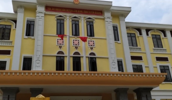 Mẫu đơn khởi kiện tại tòa án nhân dân huyện Lâm Bình Tỉnh Tuyên Quang mới nhất năm 2024