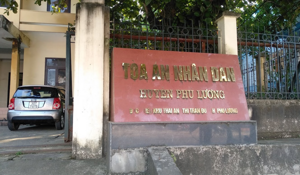 Mẫu đơn khởi kiện tại tòa án nhân dân huyện Phú Lương Tỉnh Thái Nguyên  mới nhất năm 2024