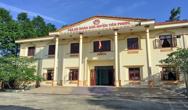 ĐỊA CHỈ TÒA ÁN NHÂN DÂN  HUYỆN TIÊN PHƯỚC TỈNH QUẢNG NAM
