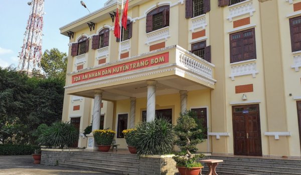 Mẫu đơn khởi kiện tại tòa án nhân dân huyện Trảng Bom Tỉnh Đồng Nai mới nhất năm 2024