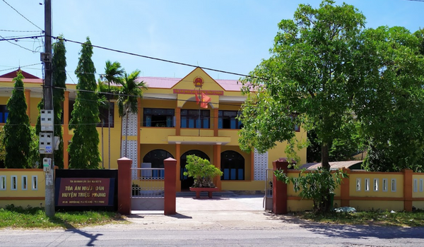 Mẫu đơn khởi kiện tại tòa án nhân dân huyện Triệu Phong Tỉnh Quảng Trị mới nhất năm 2024