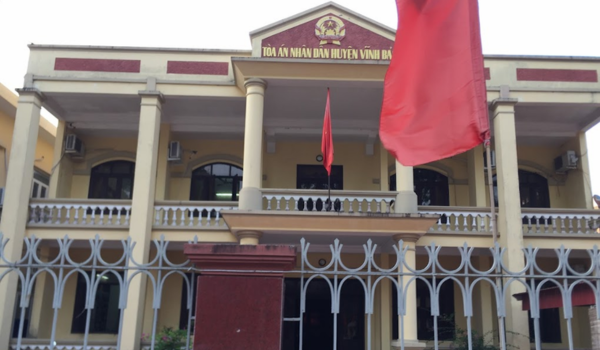 Mẫu đơn khởi kiện tại tòa án nhân dân huyện Vĩnh Bảo Tỉnh Hải Phòng mới nhất năm 2024