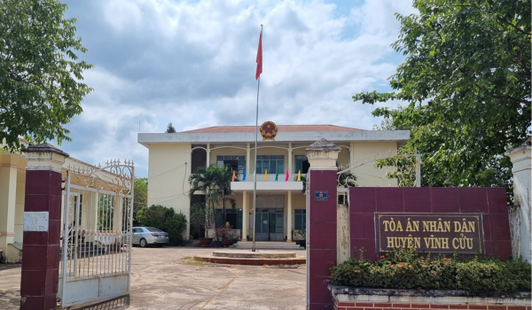 Mẫu đơn khởi kiện tại tòa án nhân dân huyện Vĩnh Cửu Tỉnh Đồng Nai mới nhất năm 2024