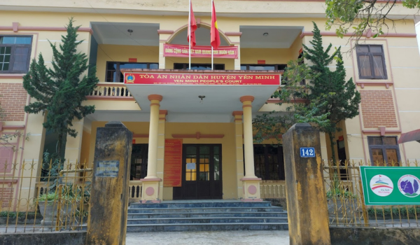 Mẫu đơn khởi kiện tại tòa án nhân dân huyện Yên Minh Tỉnh Hà Giang mới nhất năm 2024