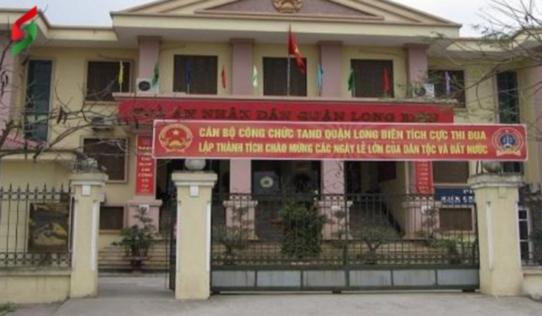 ĐỊA CHỈ TÒA ÁN NHÂN DÂN QUẬN LONG BIÊN THÀNH PHỐ HÀ NỘI  