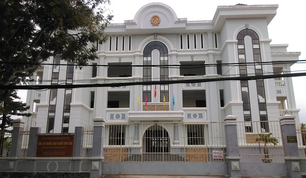 ĐỊA CHỈ TÒA ÁN NHÂN DÂN  QUẬN SƠN TRÀ THÀNH PHỐ ĐÀ NẴNG