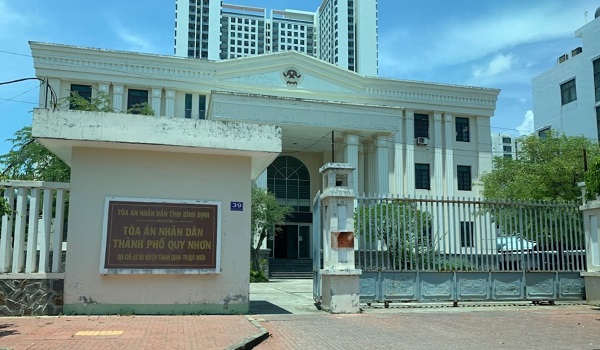 Mẫu đơn khởi kiện tại tòa án nhân dân thành phố Quy Nhơn, Tỉnh Bình Định mới nhất năm 2024