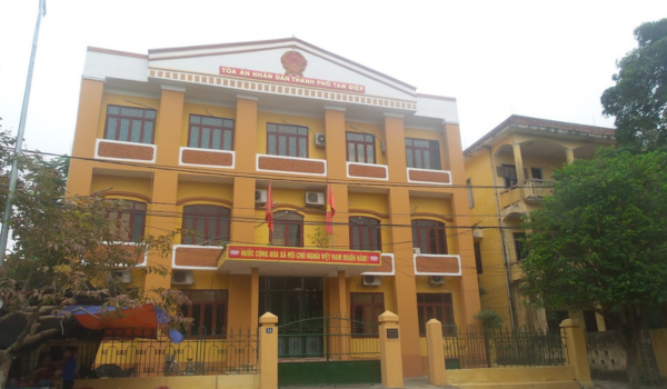 Mẫu đơn khởi kiện tại tòa án nhân dân thành phố Tam Điệp Tỉnh Ninh Bình mới nhất năm 2024