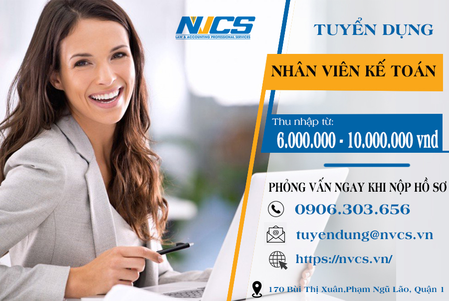 Tuyển Dụng Kế Toán 