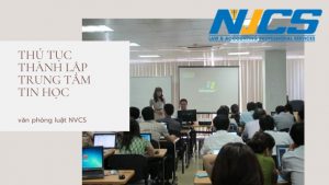 Thủ tục thành lập trung tâm tin học