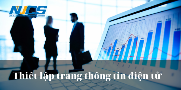 Thủ tục thiết lập trang thông tin điện tử