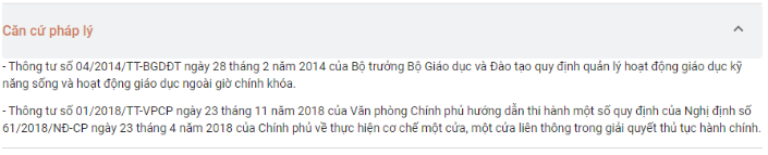 cơ sở pháp lý 