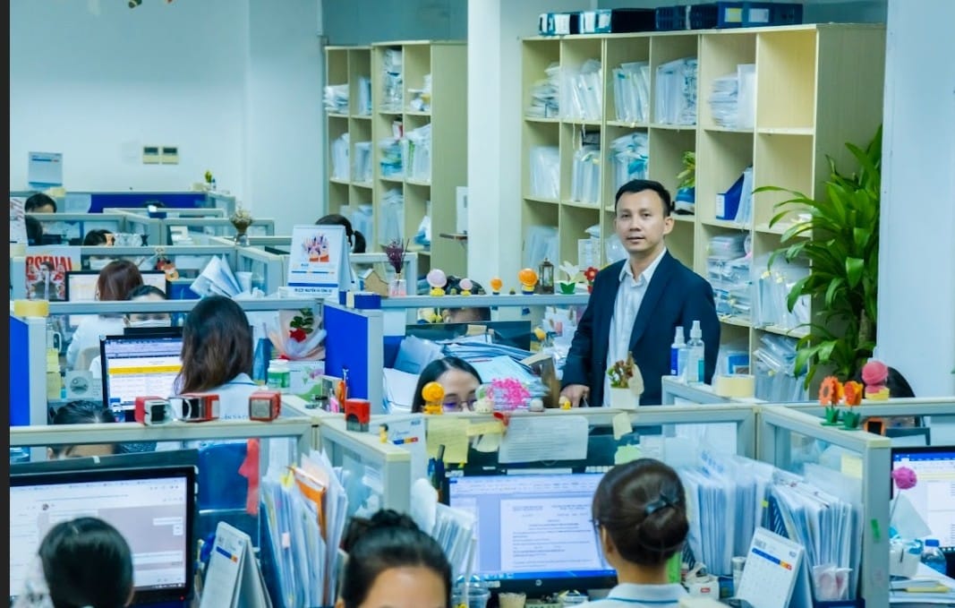 toàn cảnh văn phòng nvcs