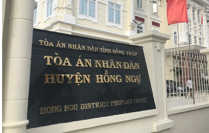 MẪU ĐƠN KHỞI KIỆN TOÀN ÁN THỊ XÃ HỒNG NGỰ TỈNH ĐỒNG THÁP