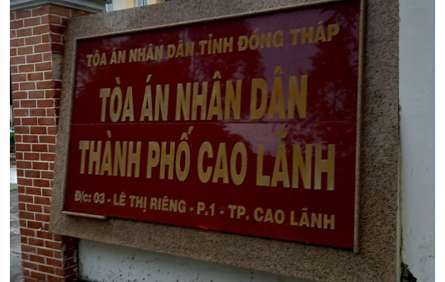 MẪU ĐƠN KHỞI KIỆN HUYỆN CAO LÃNH TỈNH ĐỒNG THÁP