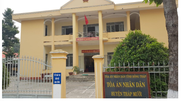 MẪU ĐƠN KHỞI KIỆN THÁP MƯỜI TÌNH ĐỒNG PHÁP