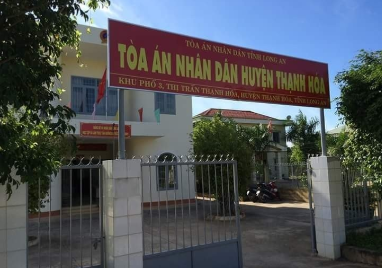 ĐỊA CHỈ TÒA ÁN NHÂN DÂN HUYỆN THẠNH HÓA TỈNH LONG A