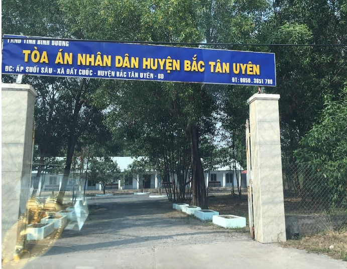 Mẫu đơn khởi kiện tại Toà án nhân dân Huyện Bắc Tân Uyên