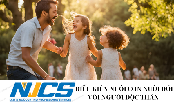 ĐIỀU KIỆN NHẬN NUÔI CON NUÔI ĐỐI VỚI NGƯỜI ĐỘC THÂN