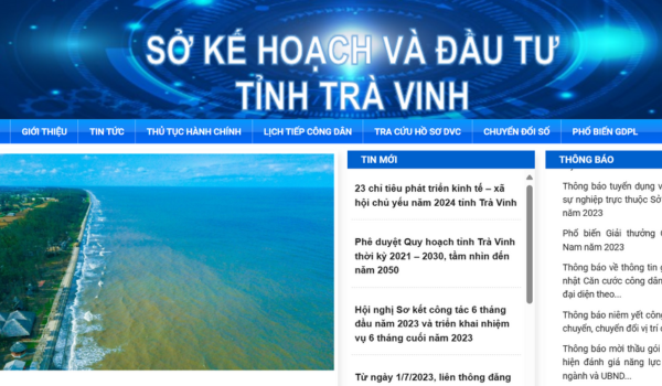 ĐỊA CHỈ SỞ KẾ HOẠCH VÀ ĐẦU TƯ TẠI TỈNH TRÀ VINH